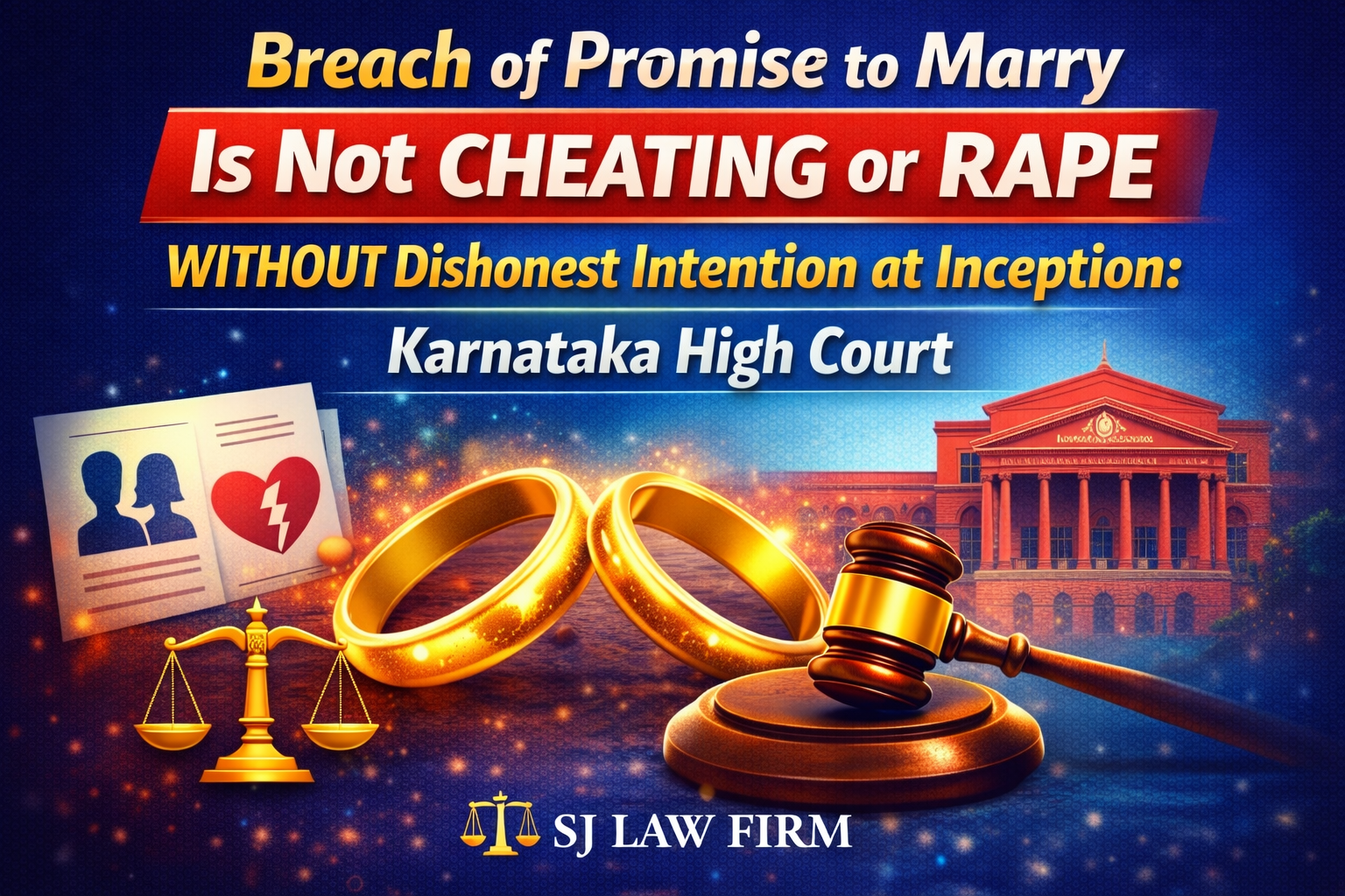 Breach of Promise to Marry Is Not Cheating or Rape Without Dishonest Intention at Inception: Karnataka High Court